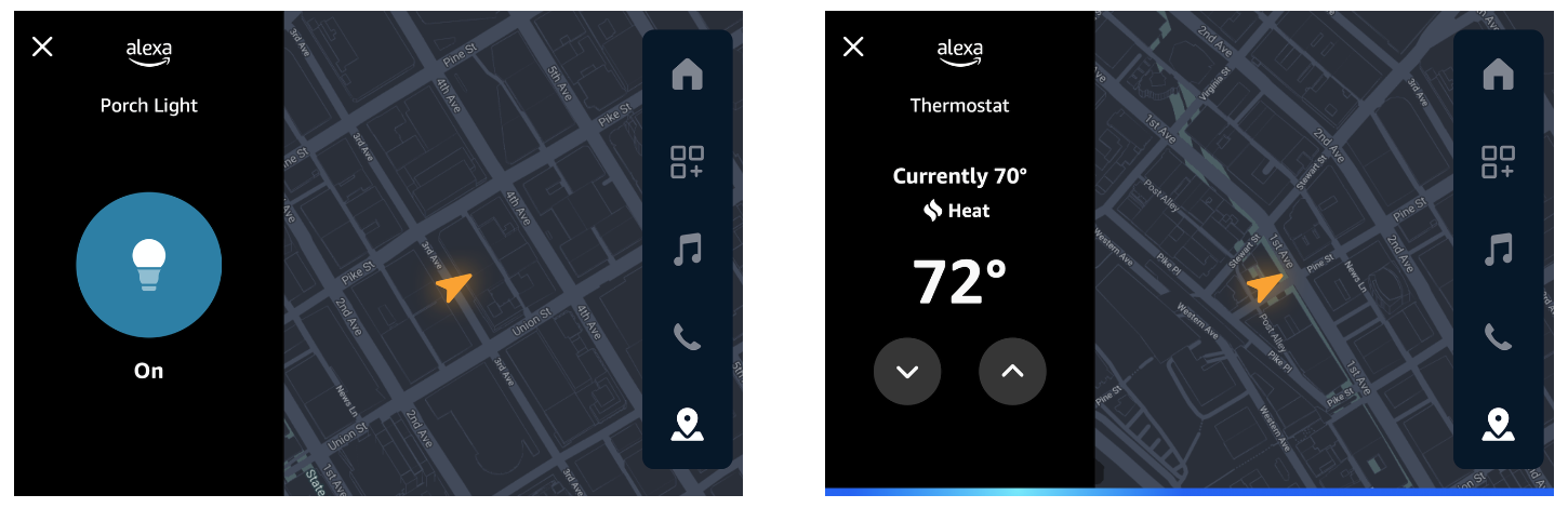 Alexa Auto APL Smart Home