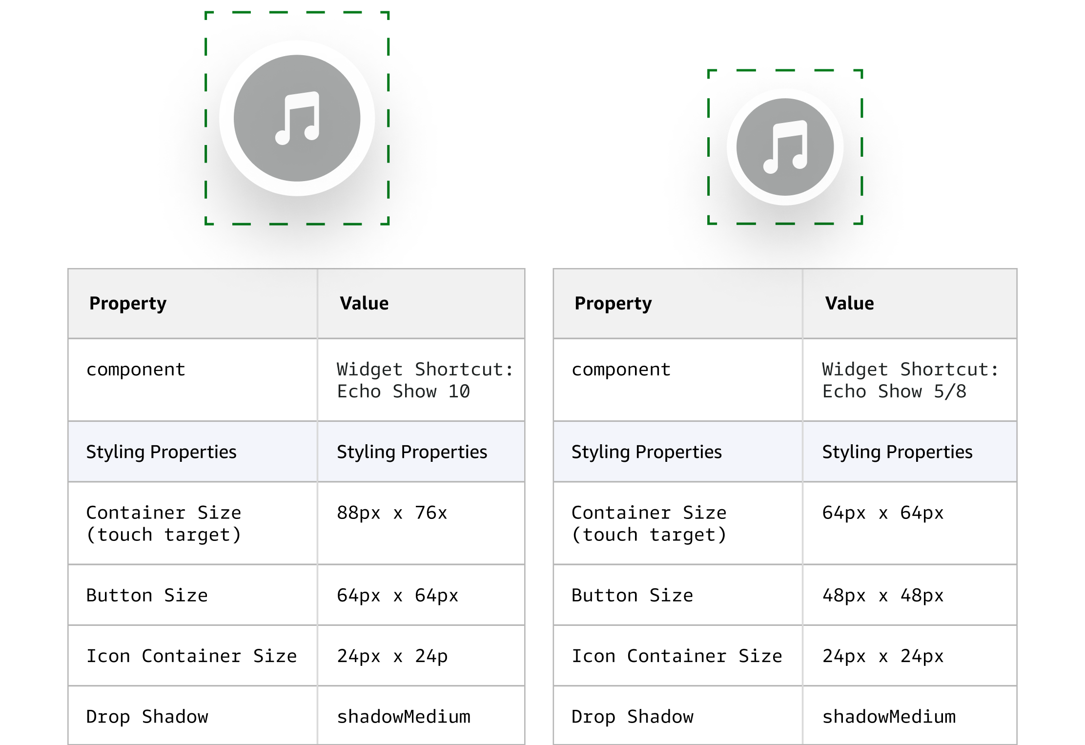 widget-shortcut-size