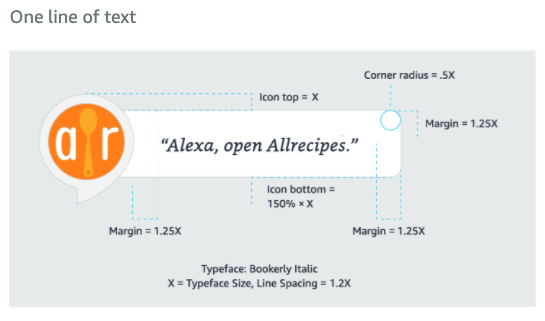 co-branded speech bubble