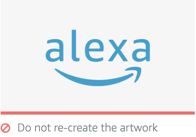 Do not re-create the artwork