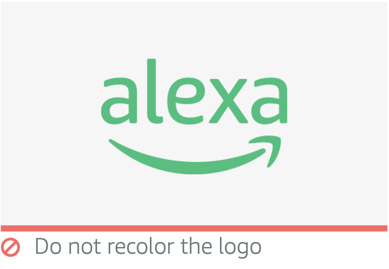 Do not recolor the logo