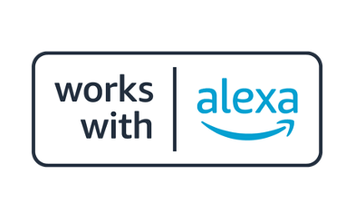 Works with Alexa badge