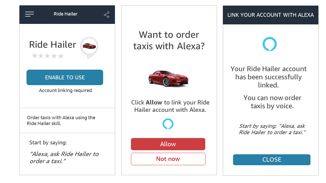 App-to-App Account Linking From the Alexa App