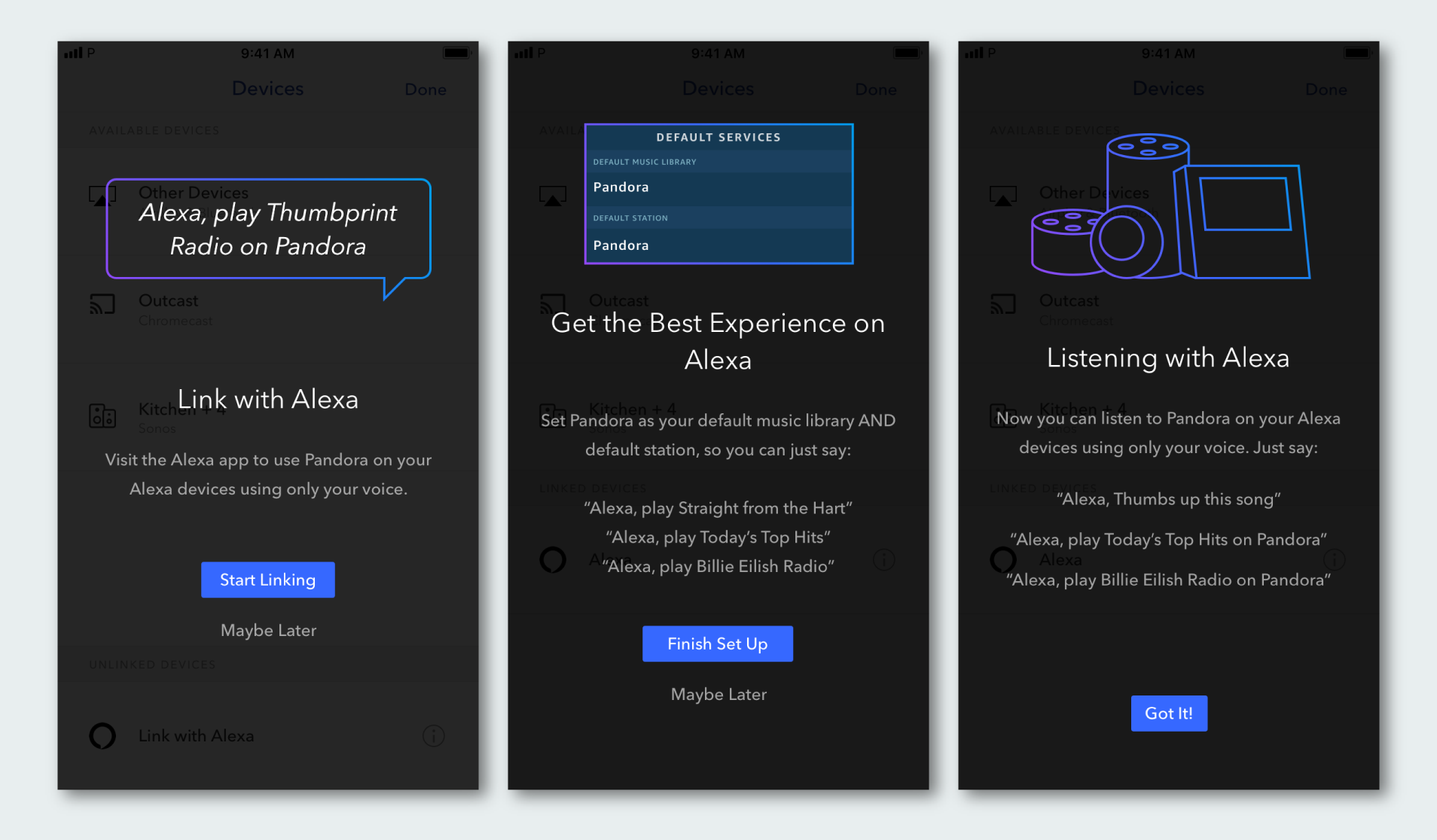 Account linking steps