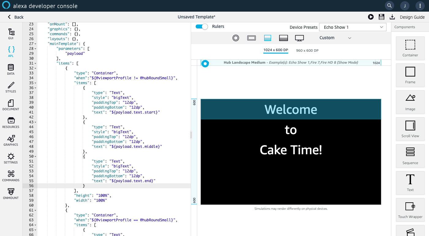 welcome to cakewalk image