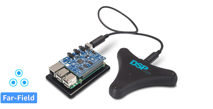 Amazon AVS向けDSPG HDClear 3-Mic 開発キット