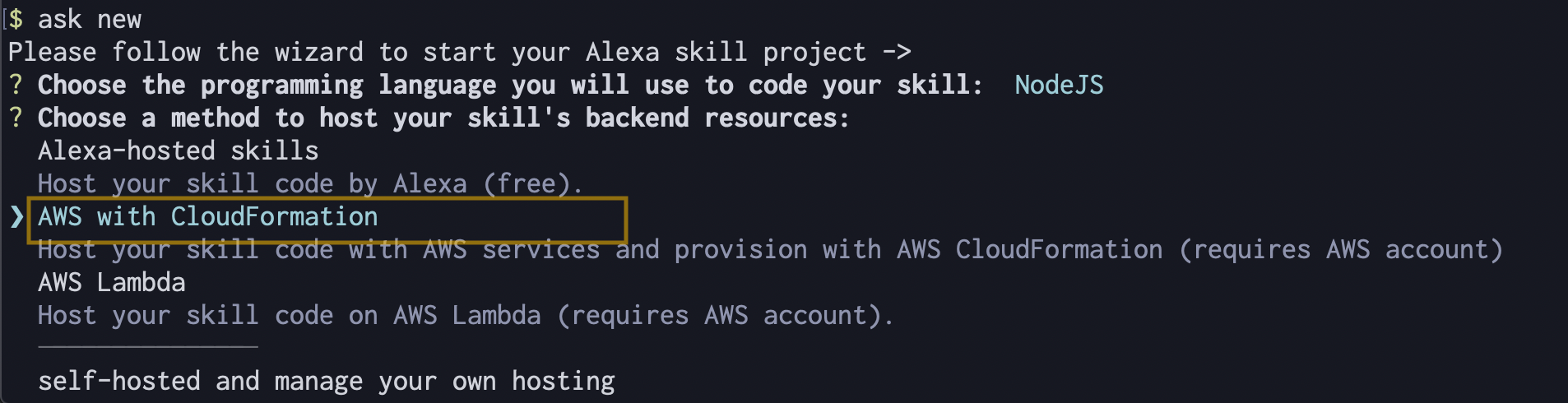 New commands on ASK CLI V2