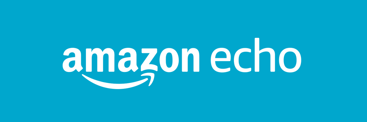 amazon echo white logo