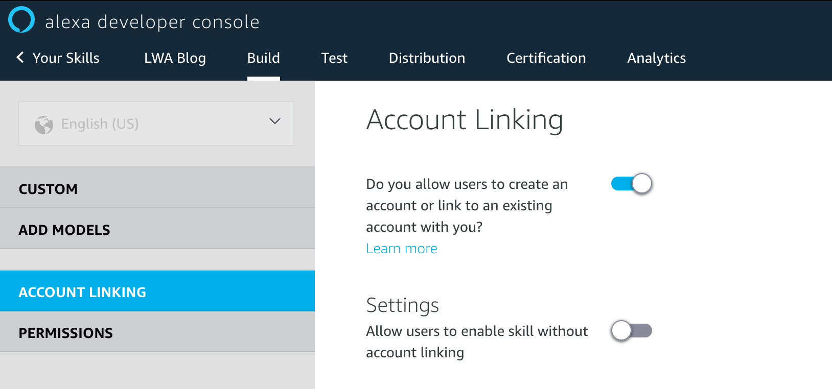 Figure 6: Account Linking Details