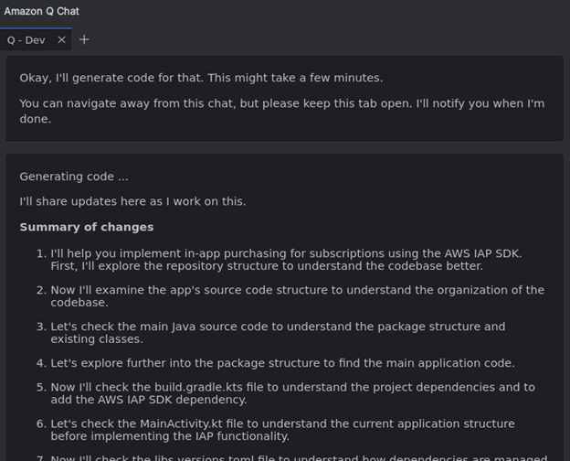 Android Studio panel screenshot