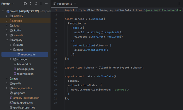 Android Studio panel screenshot