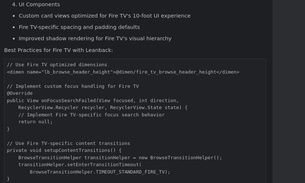 Android Studio panel screenshot