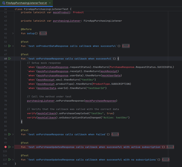 Android Studio panel screenshot