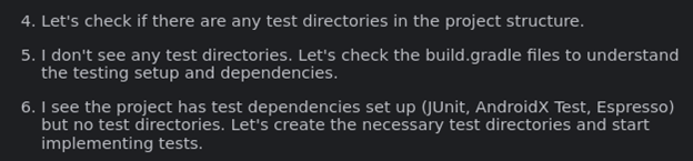 Android Studio panel screenshot