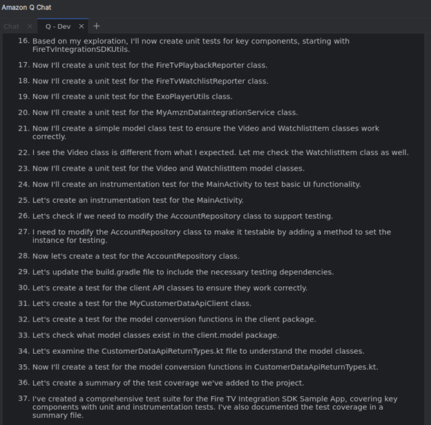 Android Studio panel screenshot
