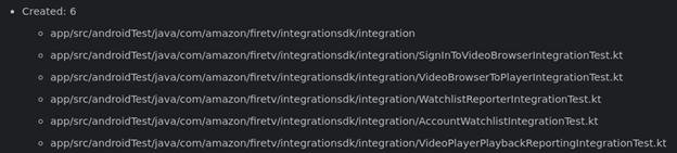 Android Studio panel screenshot