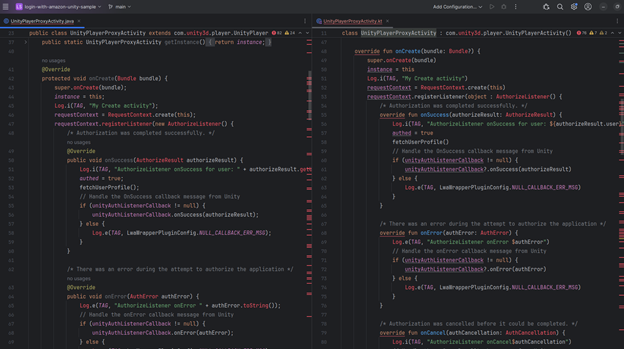 Android Studio panel screenshot