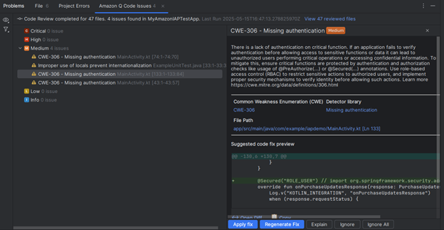 Android Studio panel screenshot