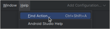 Android Studio panel screenshot