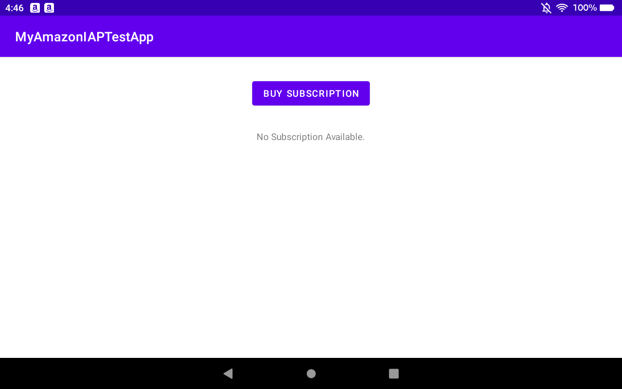 Testing IAP Additional Information Screenshot