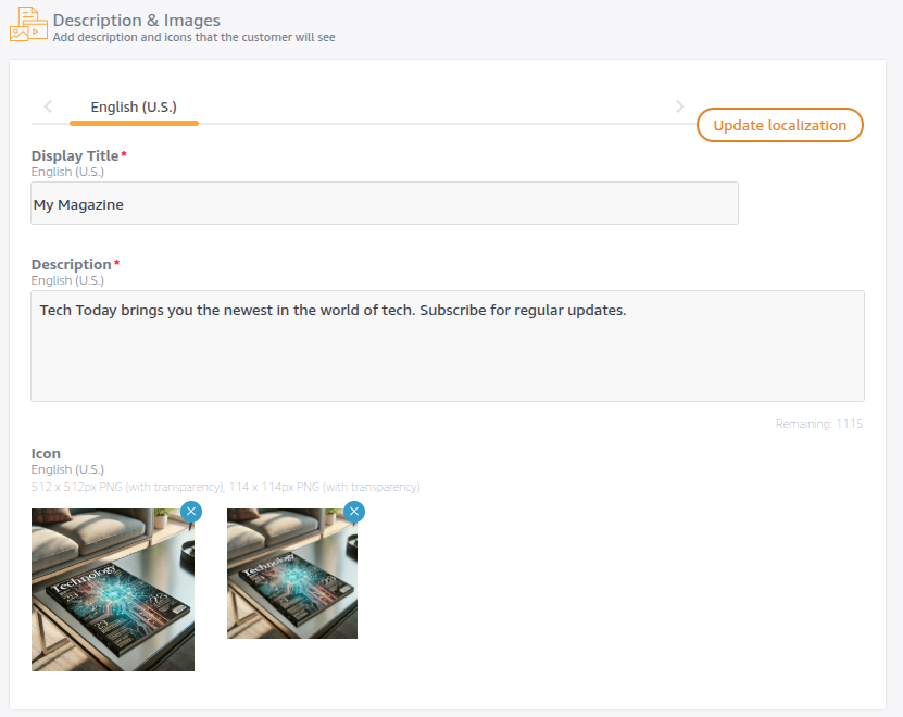 Testing IAP Additional Information Screenshot