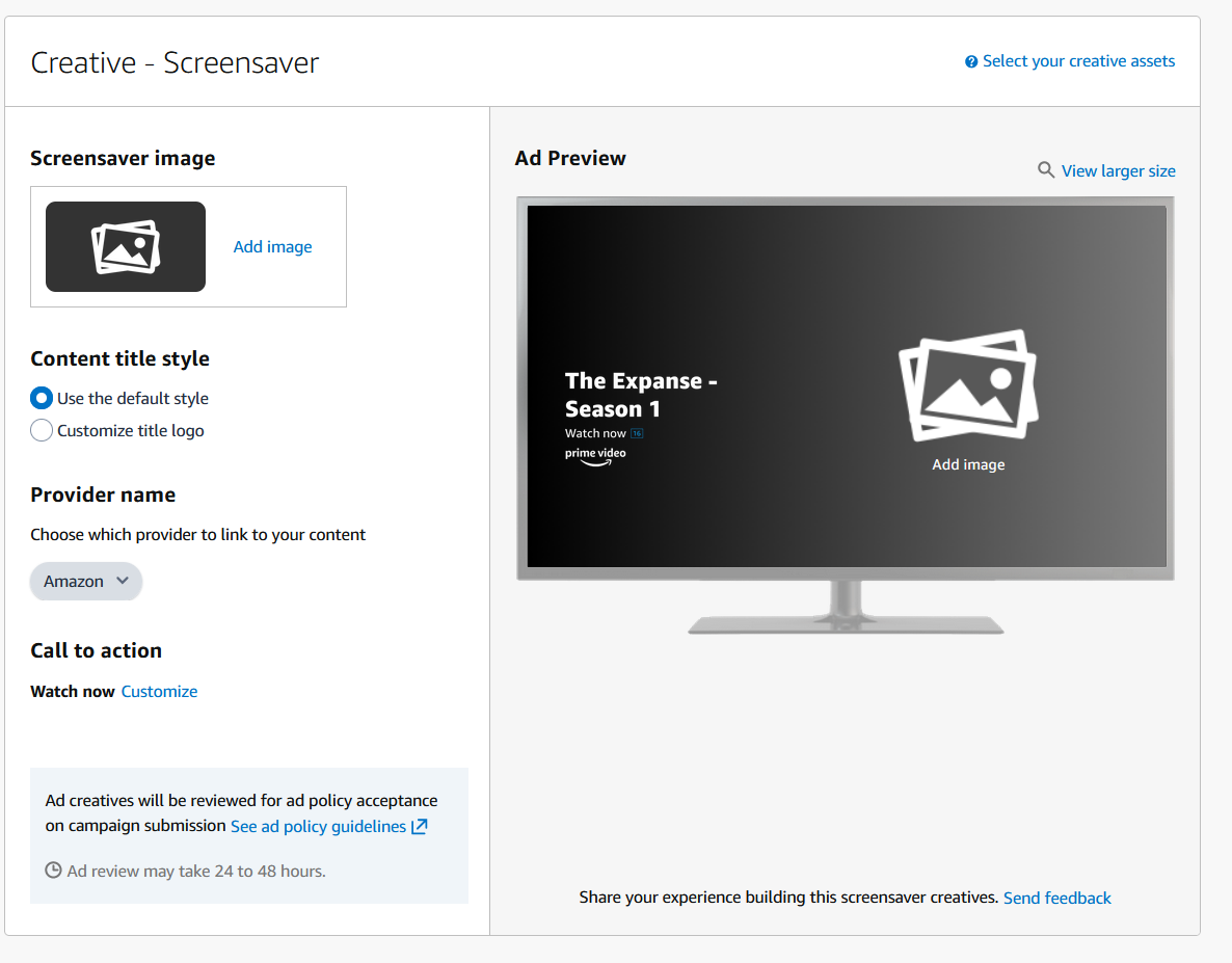 Creative Screensaver
