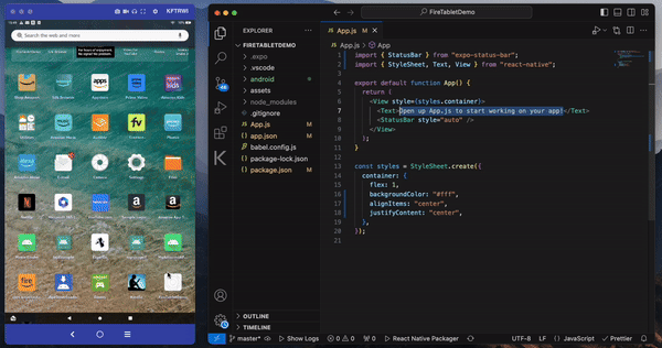Connecting to Fire tablet through ADB